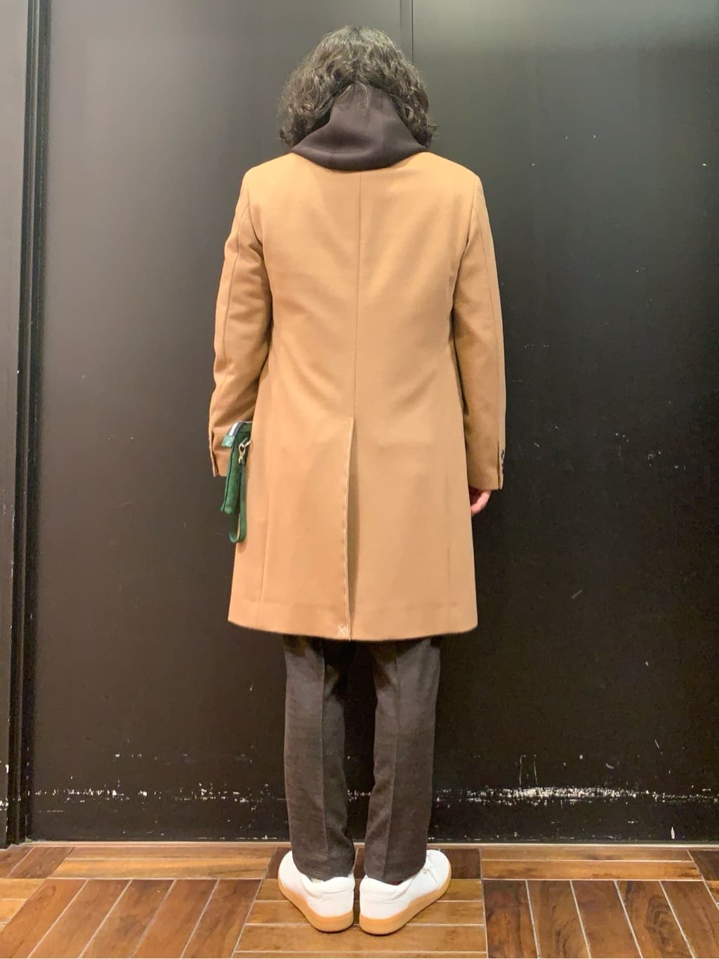木村剛さんの「TAKEO KIKUCHI｜ウールカシミヤブレンド チェスターコート」を使ったコーディネート