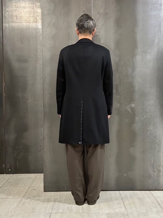 coheyさんの「TAKEO KIKUCHI｜ウールカシミヤブレンド チェスターコート」を使ったコーディネート