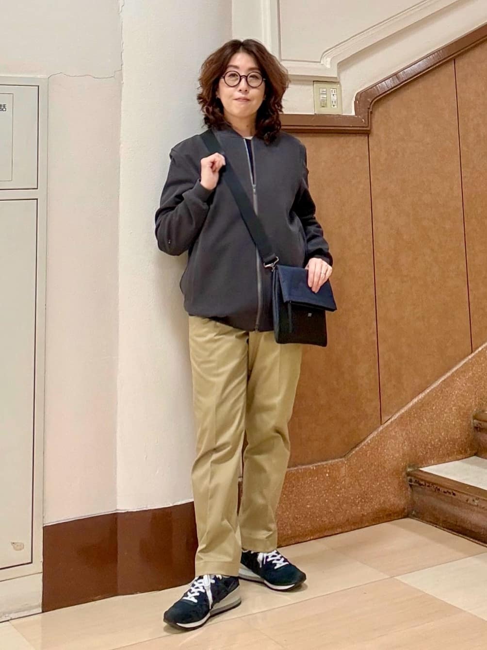 のぐみさんの「TAKEO KIKUCHI｜【オフィスカジュアル対応】ドレス チノパンツ」を使ったコーディネート