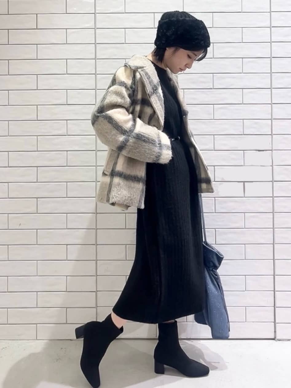しおりさんの「OPAQUE.CLIP｜スライドベルト」を使ったコーディネート