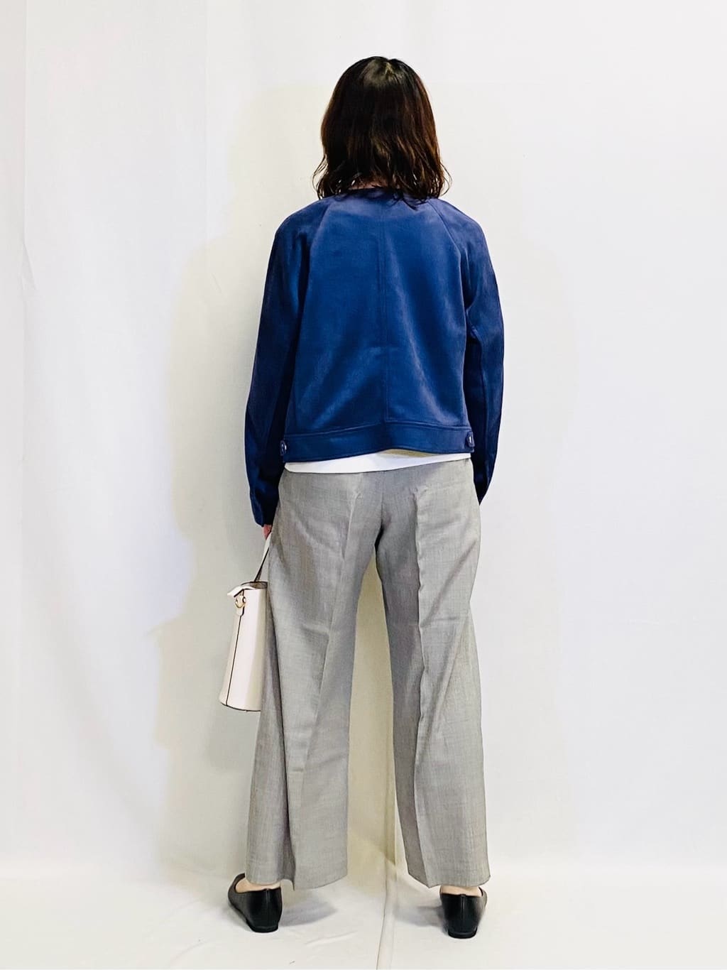 COCOさんの「grove｜◆スエードライクノーカラージャケット」を使ったコーディネート