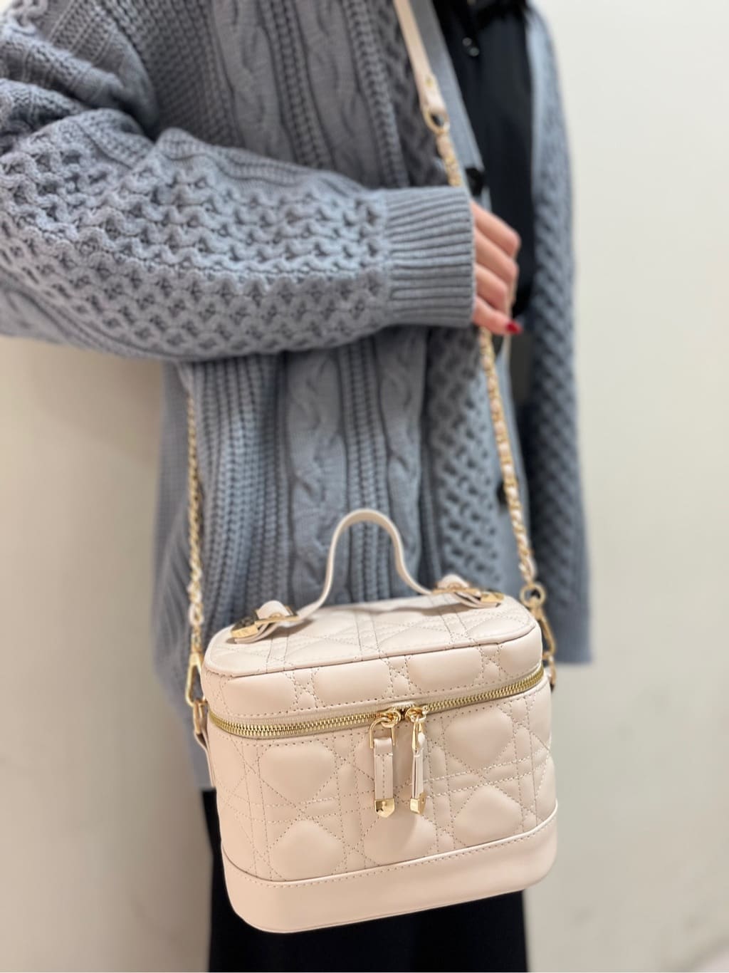 myさんの「ESPERANZA｜キルティングバニティ3WAYショルダー」を使ったコーディネート