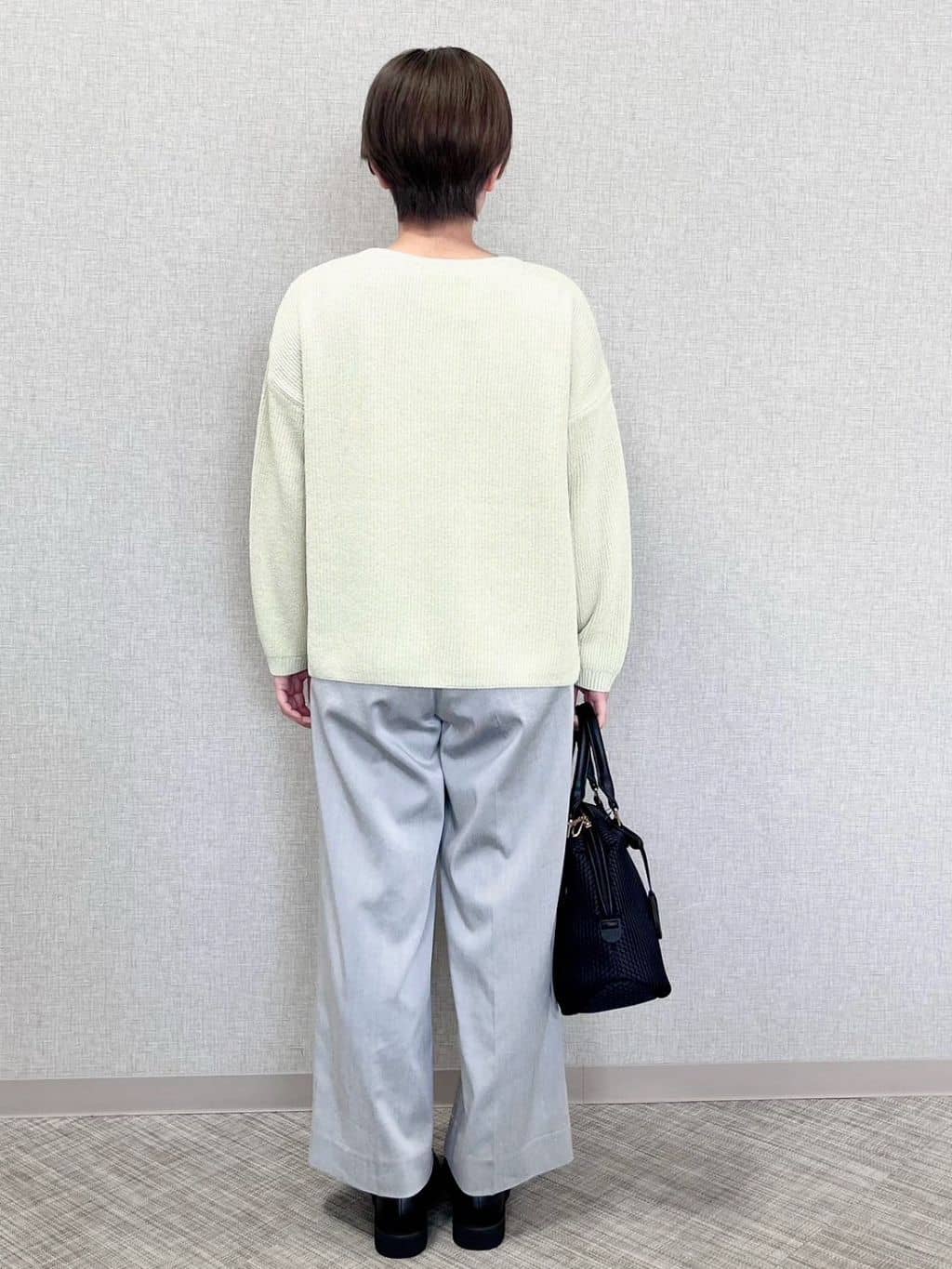 MATSUさんの「Reflect｜◆【夏SALE】クルーネックミックスカラーニット」を使ったコーディネート