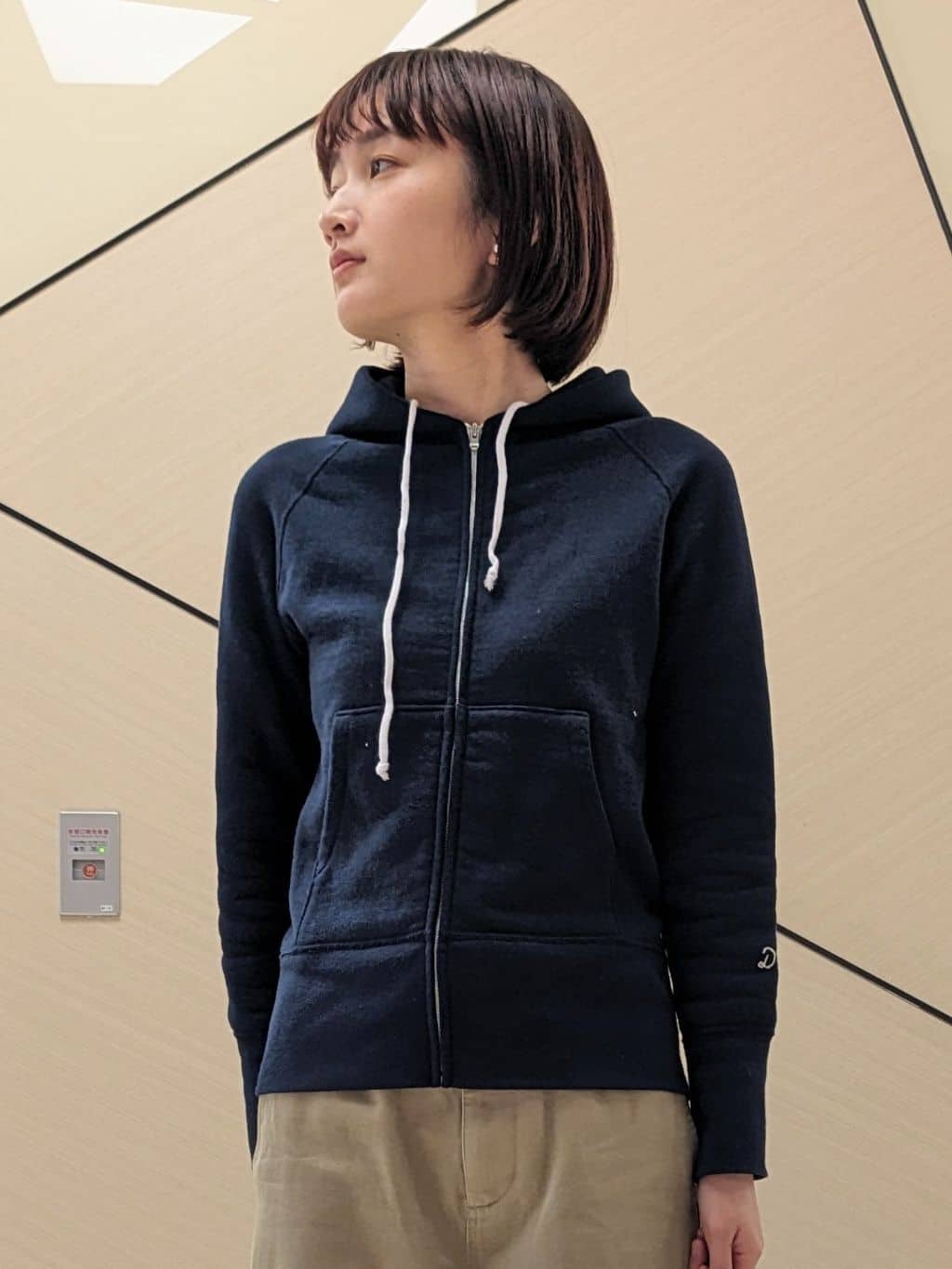 saoriさんの「DRESSTERIOR｜デキシー吊裏毛ジップアップパーカ」を使ったコーディネート