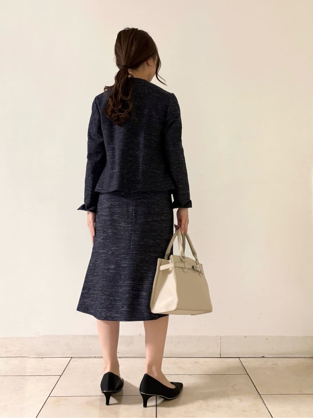 kahoさんの「INDIVI｜フラワーコサージュ」を使ったコーディネート