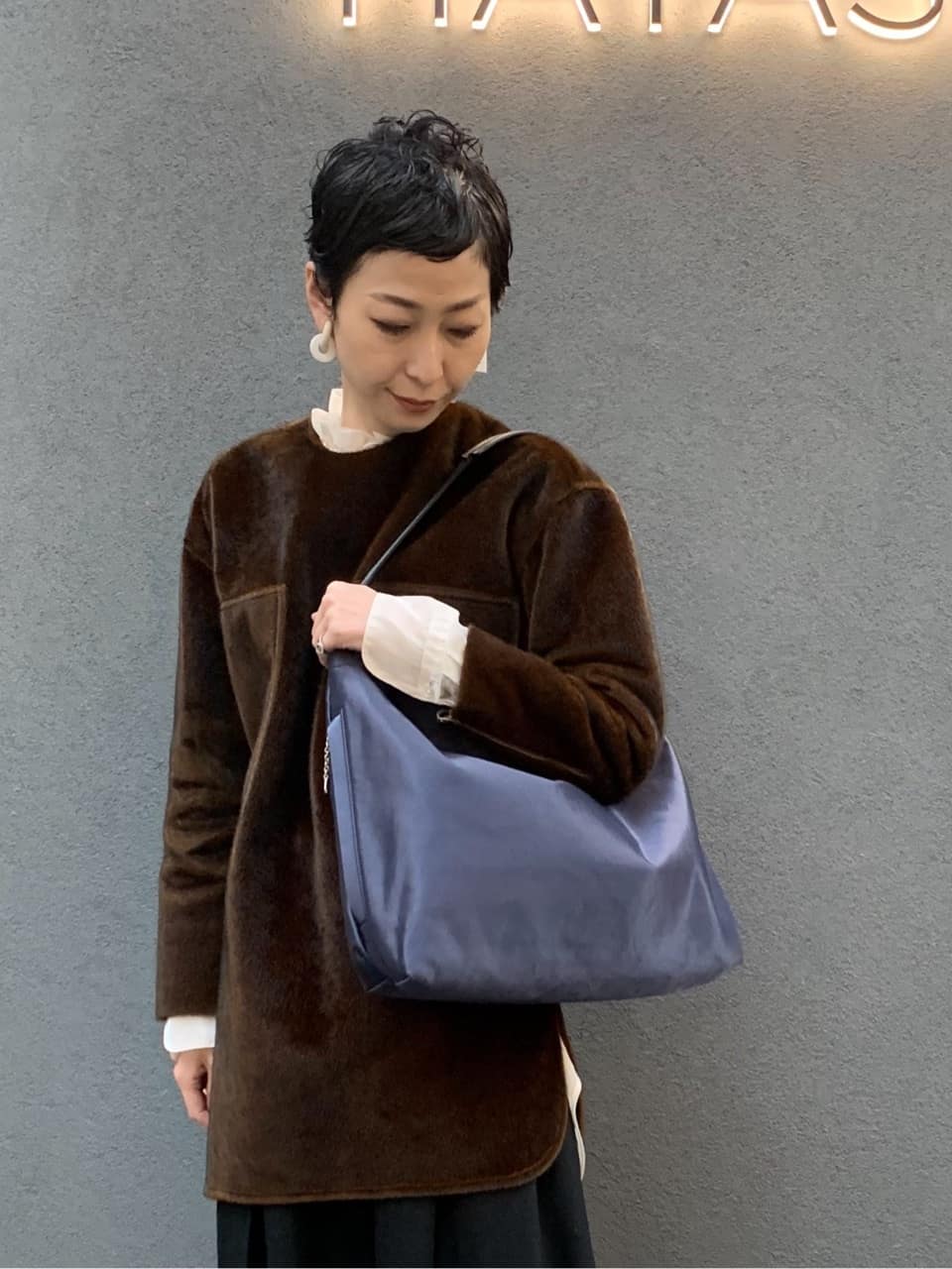Kさんの「HIROKO HAYASHI｜ENORME RASO（エノルメ ラーゾ）ショルダーバッグ」を使ったコーディネート