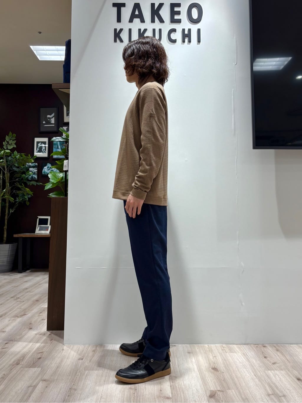 Kaiさんの「TAKEO KIKUCHI｜◆軽量 レザーメッシュベルト」を使ったコーディネート
