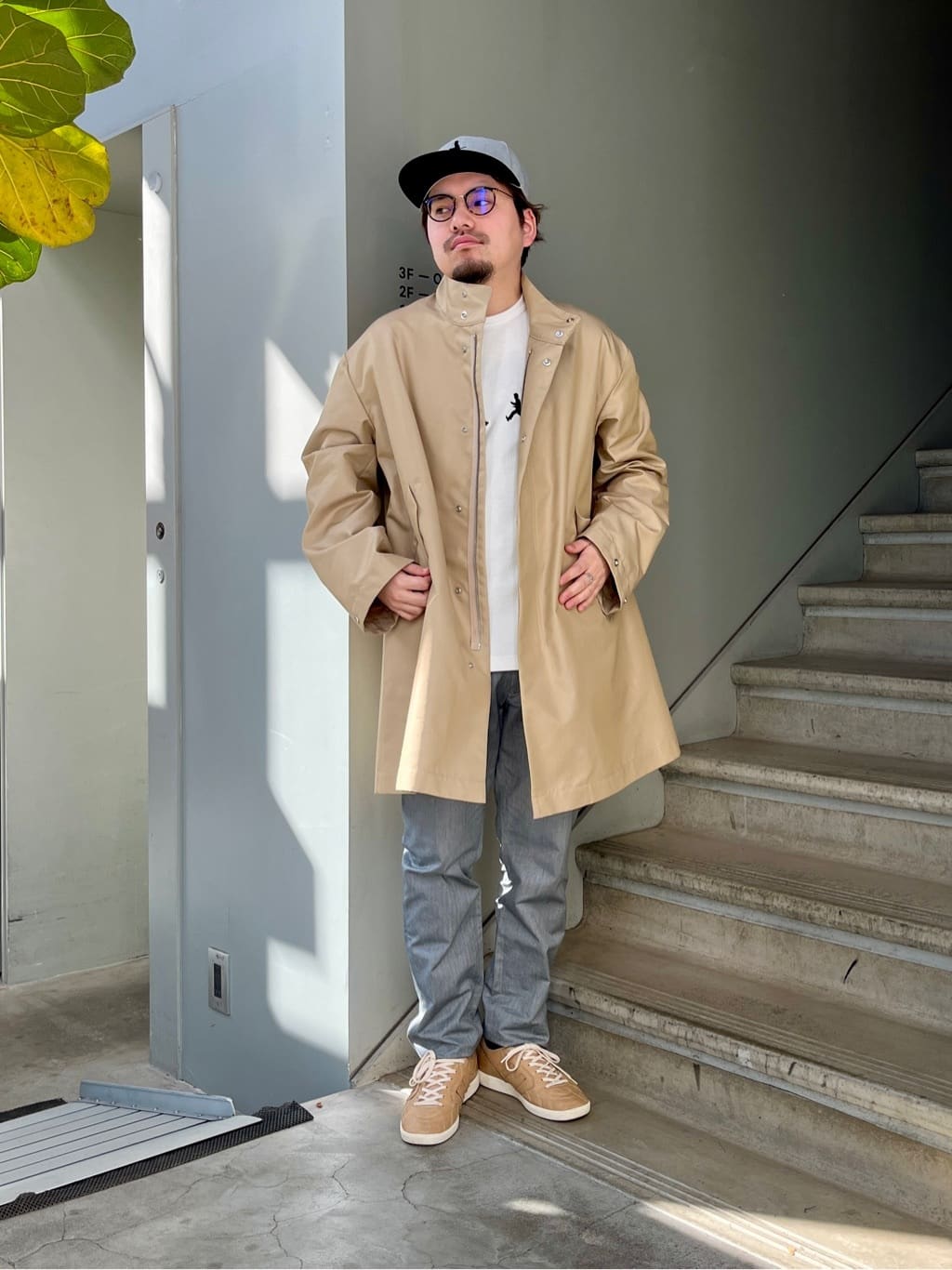 ヨーダさんの「TAKEO KIKUCHI｜【全7サイズ&times;8色展開！】トップマルチヘリンボン パンツ」を使ったコーディネート