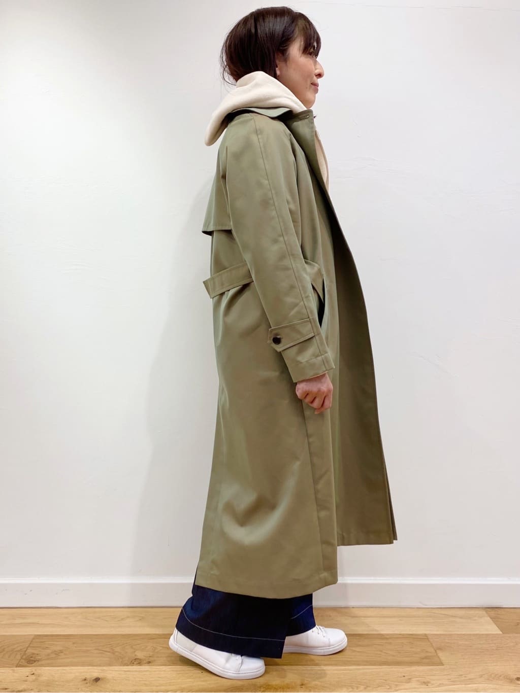 Sawaguchiさんの「DRESSTERIOR｜デキシー吊裏毛ジップアップパーカ」を使ったコーディネート
