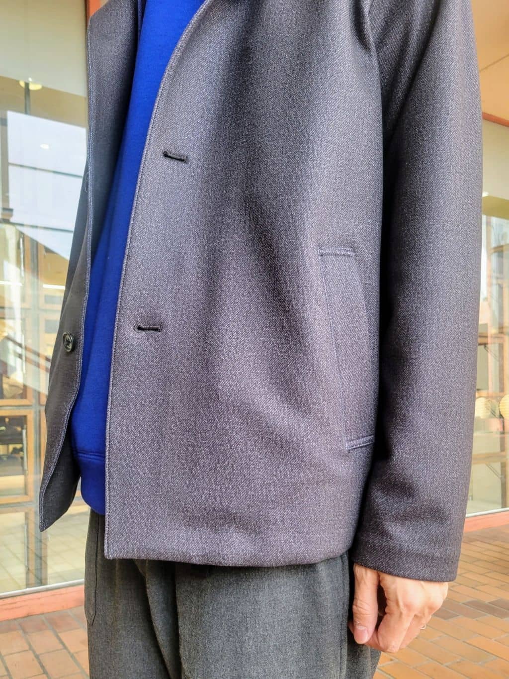 piroyaさんの「TAKEO KIKUCHI｜【DOWN FABRIC】ダウンファブリック スタンドカラーブルゾン」を使ったコーディネート