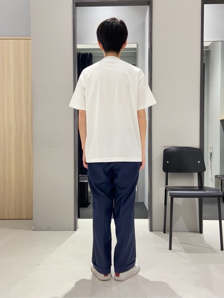 わいずみさんの「TAKEO KIKUCHI｜【尾州織】リネンブレンド メッシュ ジャケット」を使ったコーディネート