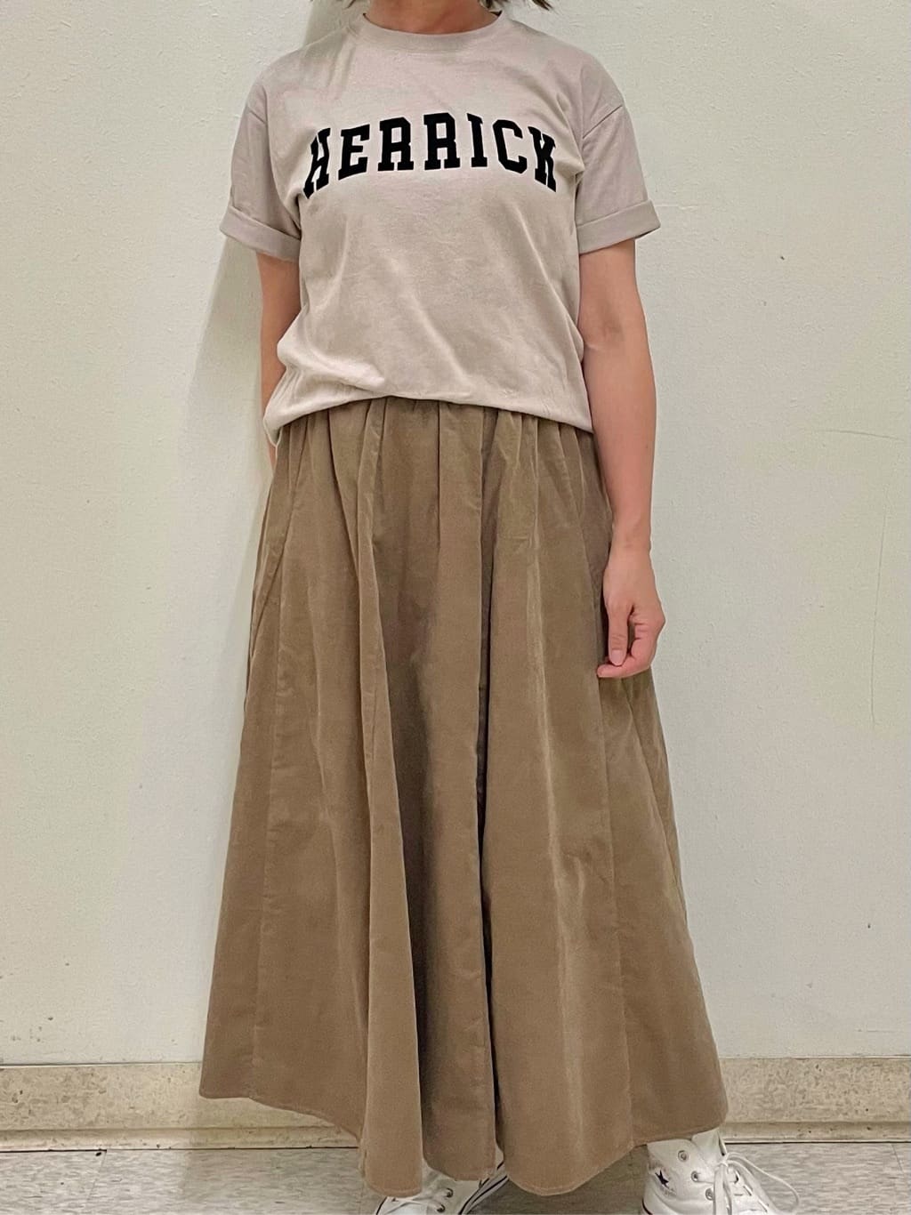 Akiさんの「Dessin｜【CONVERSE/コンバース】ハイカット」を使ったコーディネート