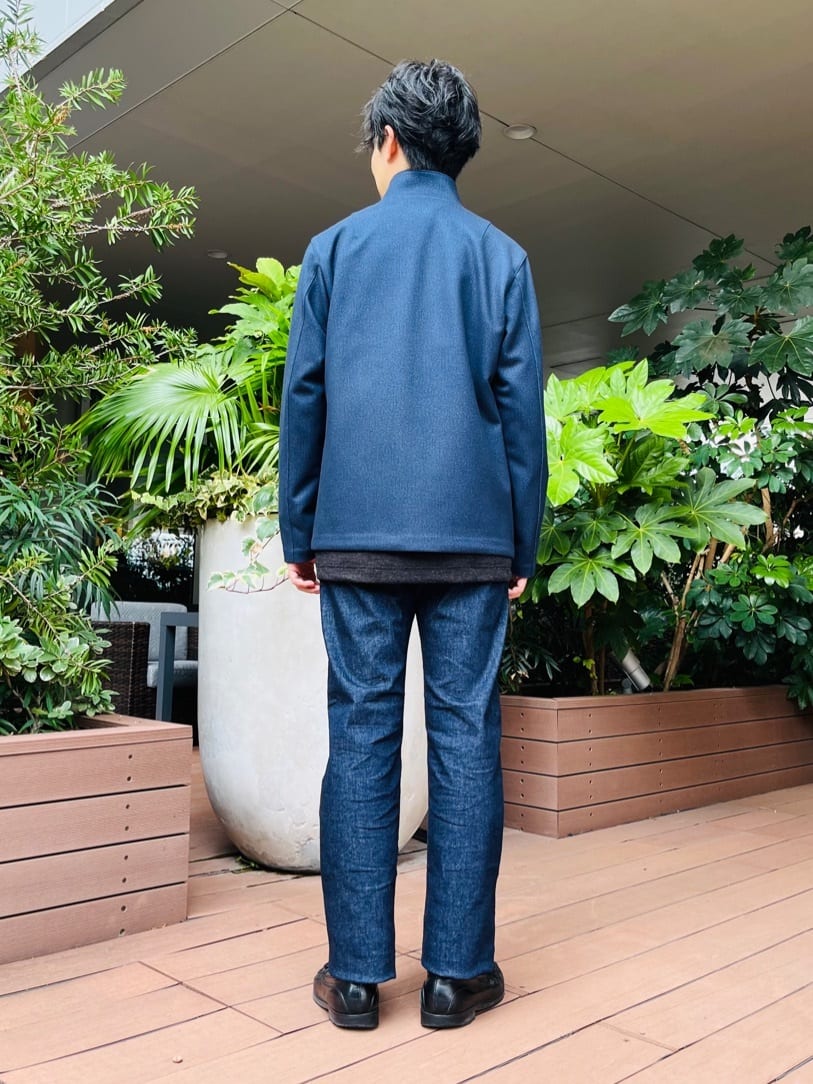 ワッキーさんの「TAKEO KIKUCHI｜【DOWN FABRIC】ダウンファブリック スタンドカラーブルゾン」を使ったコーディネート