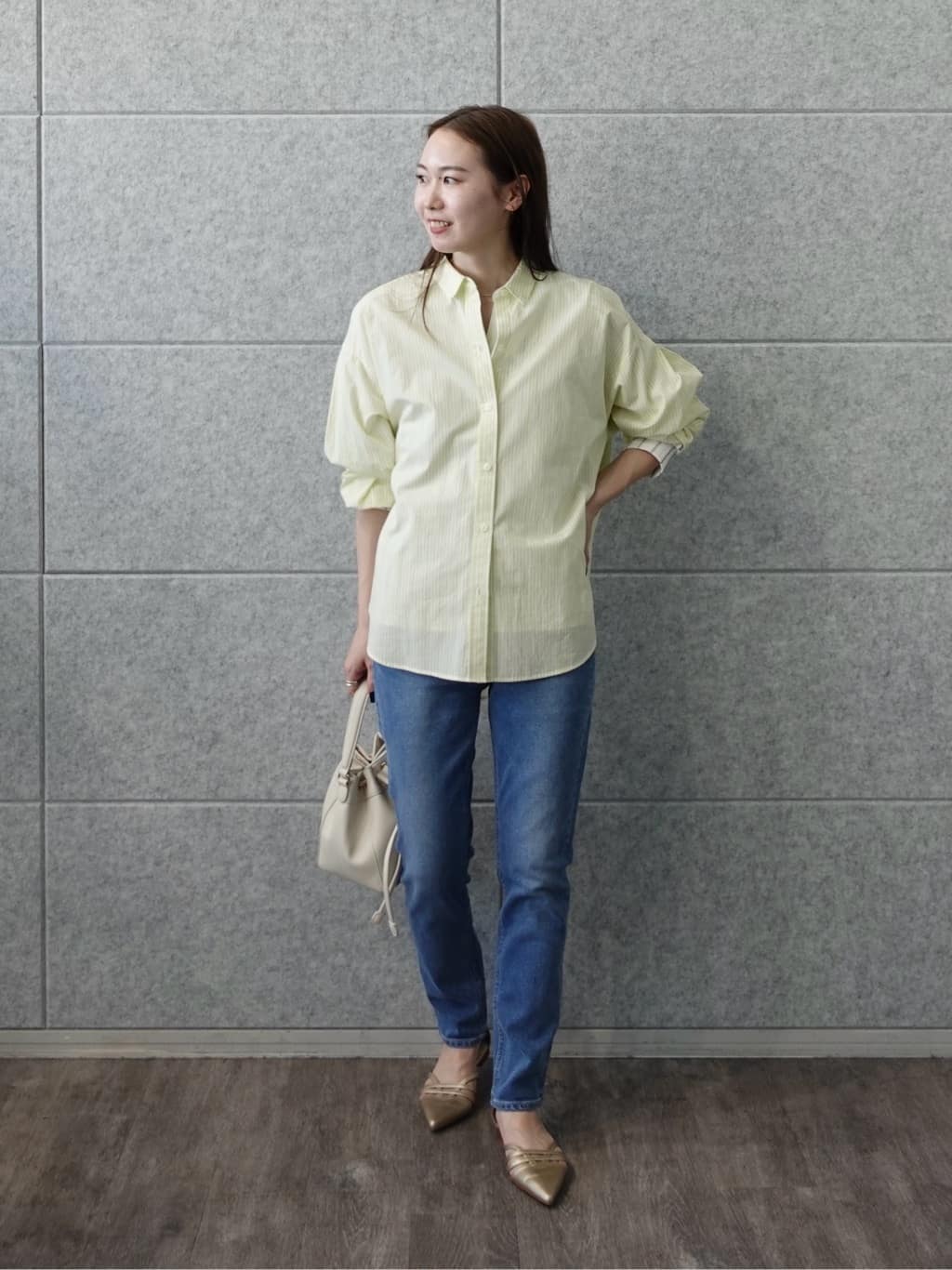 mitsukiさんの「INDIVI｜【通年活躍！褒められデニム】スキニー デニムパンツ」を使ったコーディネート