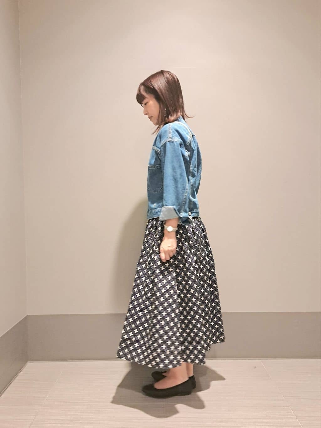 Takahashiさんの「DRESSTERIOR｜◆ソフトレザーバレエシューズ」を使ったコーディネート