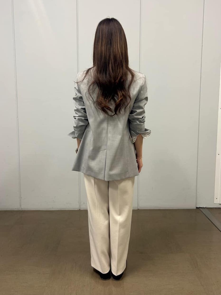 まいさんの「UNTITLED｜◆ベルト付き2タックパンツ」を使ったコーディネート