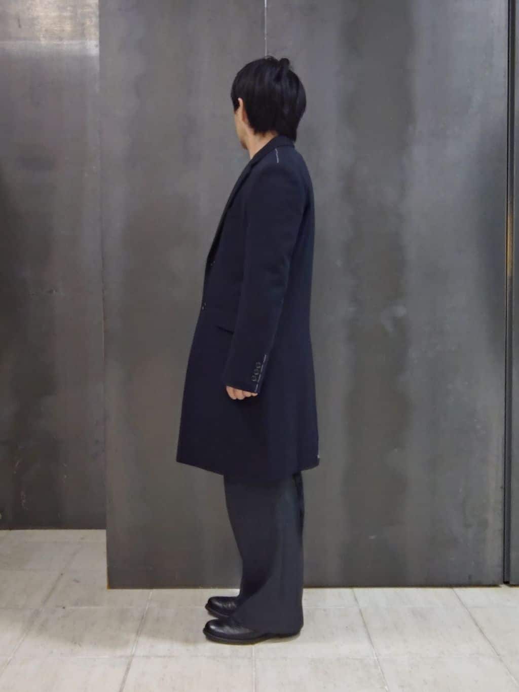 shiominさんの「TAKEO KIKUCHI｜ウールカシミヤブレンド チェスターコート」を使ったコーディネート