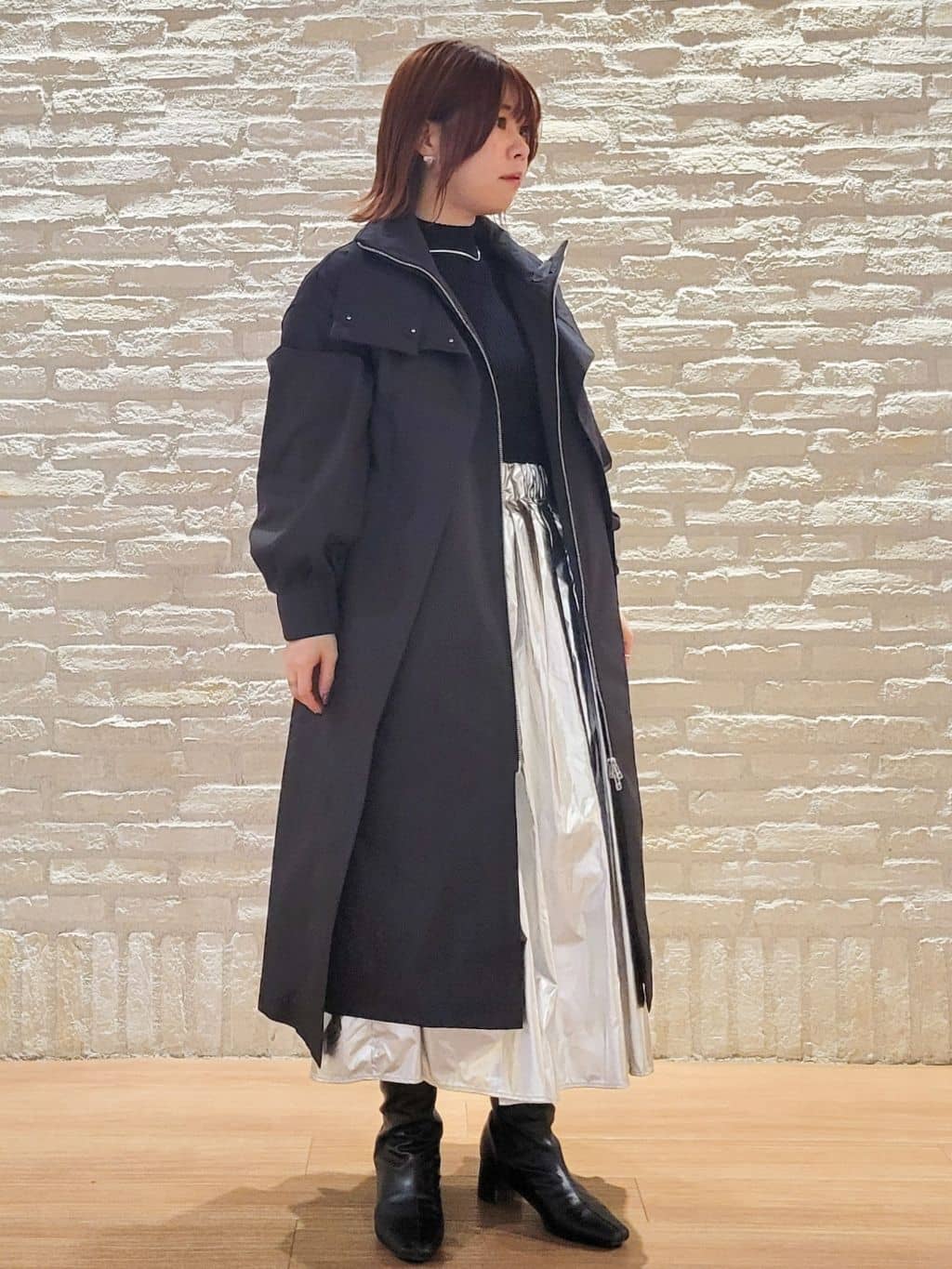 なつみさんの「OPAQUE.CLIP｜◆【大草直子さんコラボ】3WAYアウター」を使ったコーディネート