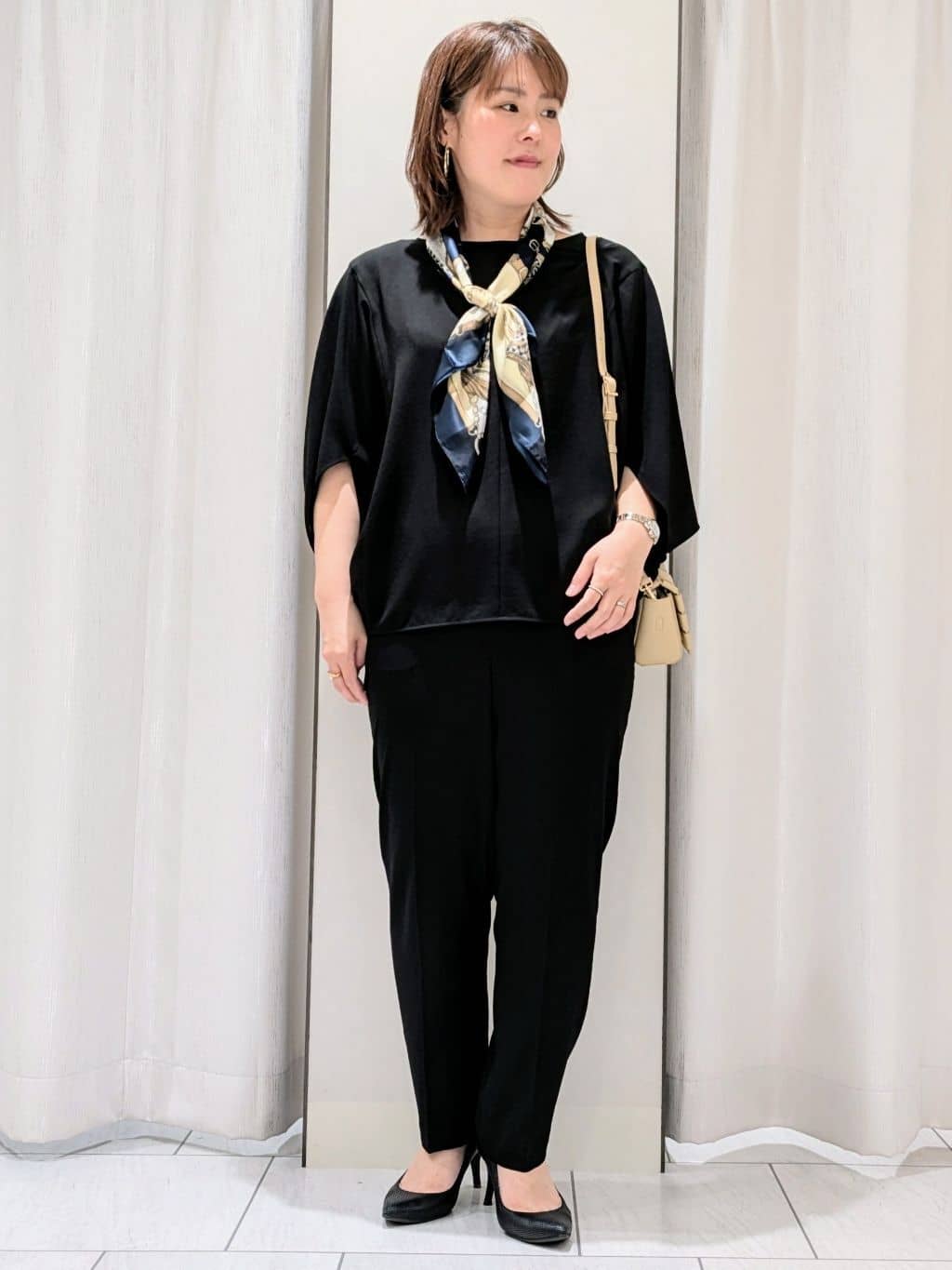 Onumaさんの「UNTITLED｜ライトダブルリングネックレス」を使ったコーディネート
