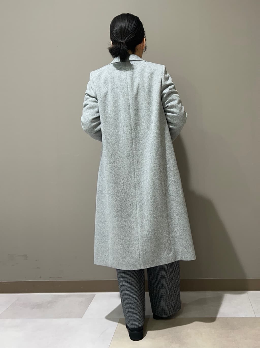 hattoriさんの「INDIVI｜【定番人気！/名品コート/日本製】ウール100%チェスターコート」を使ったコーディネート