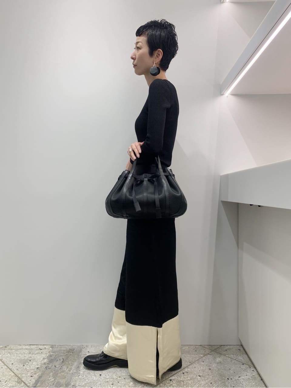 Kさんの「HIROKO HAYASHI｜PANIER（パニエ） ハンドバッグ」を使ったコーディネート
