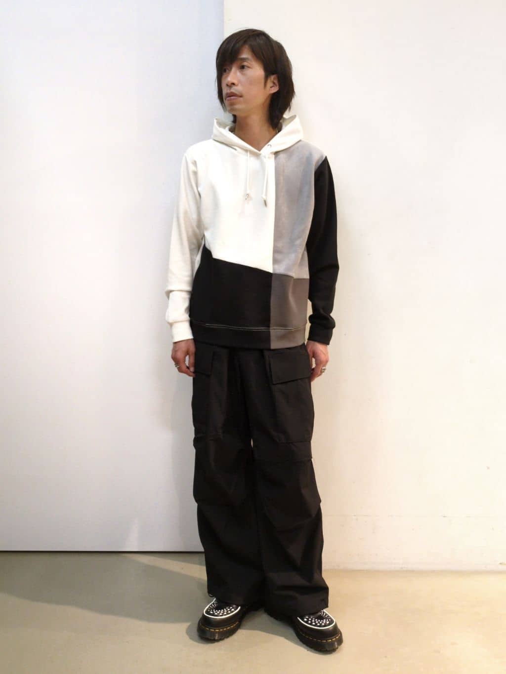 takeさんの「THE SHOP TK｜◆【CAVIAN/キャビアン】リサイクルシャークスキンジップブルゾン セットアップ可」を使ったコーディネート