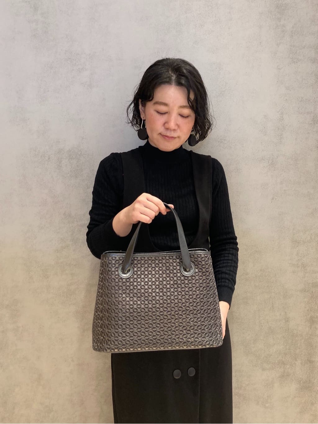 Cさんの「HIROKO HAYASHI｜GIRASOLE（ジラソーレ）ハンドトートバッグ」を使ったコーディネート