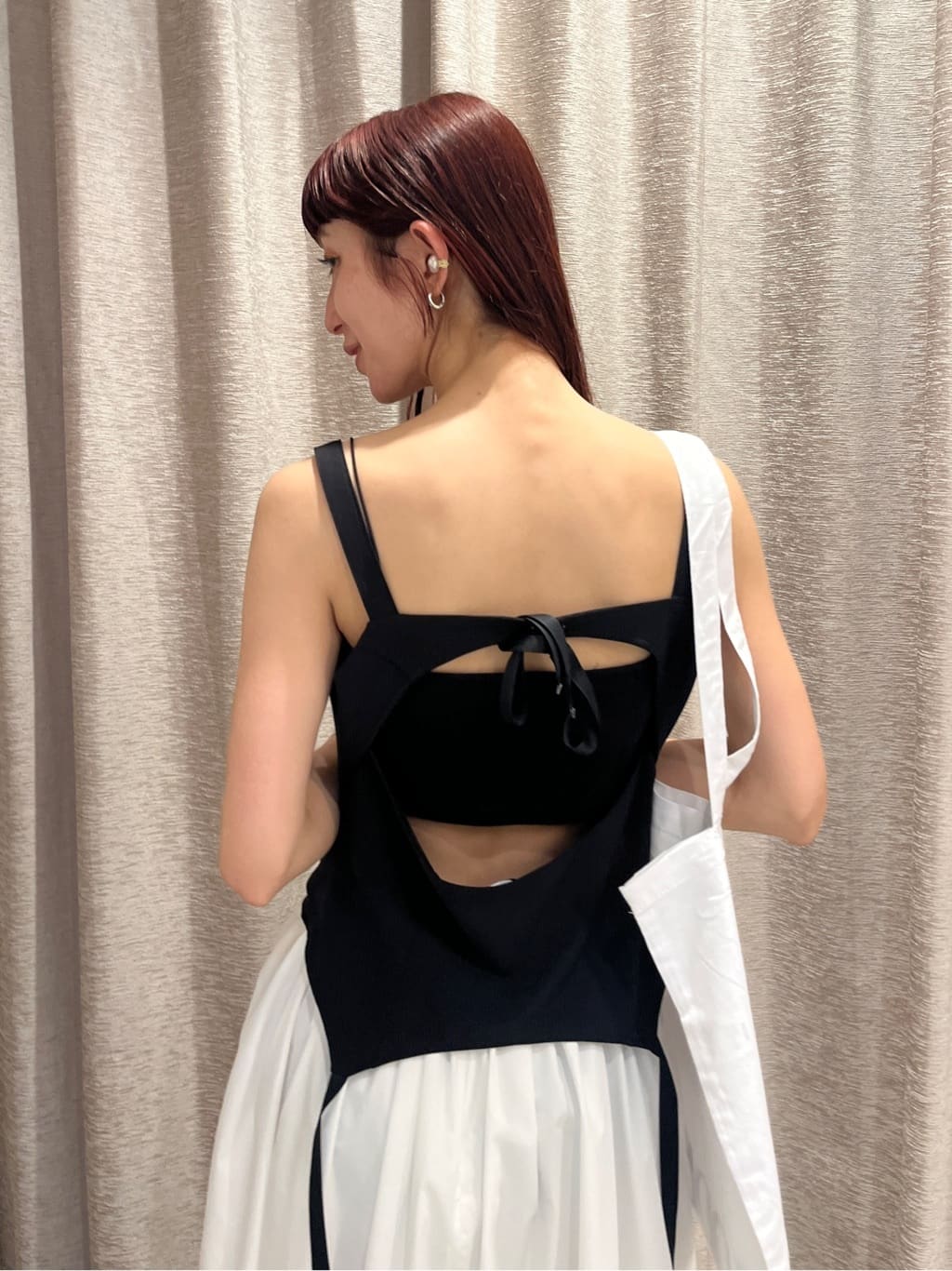 Rielさんの「CODE A｜side slit volume skirt」を使ったコーディネート