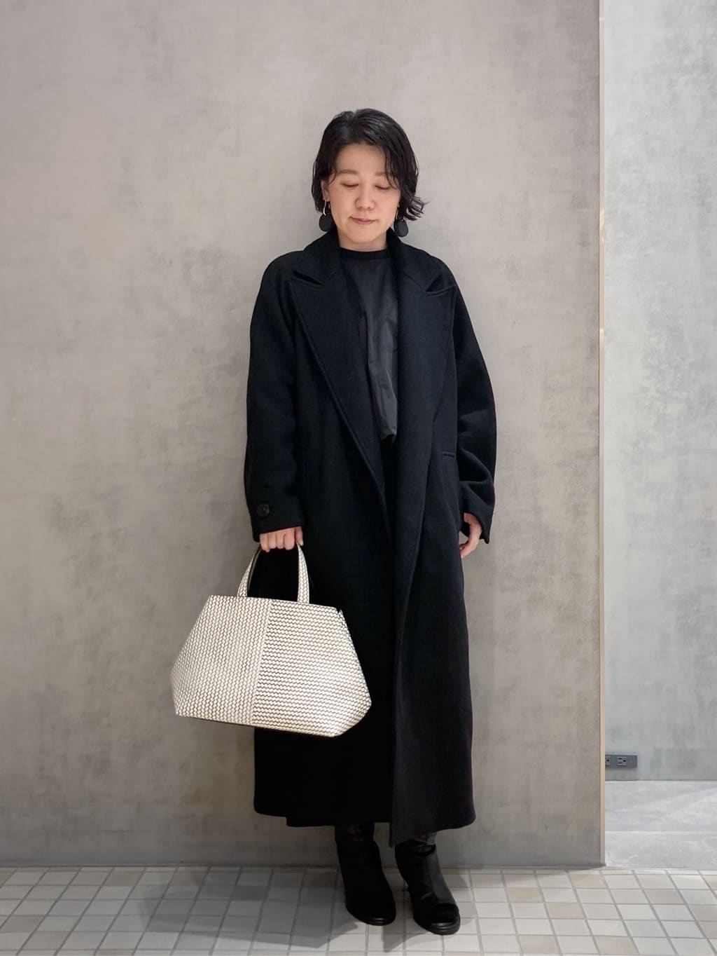 Cさんの「HIROKO HAYASHI｜OTTICA（オッティカ）ハンドトートバッグS」を使ったコーディネート