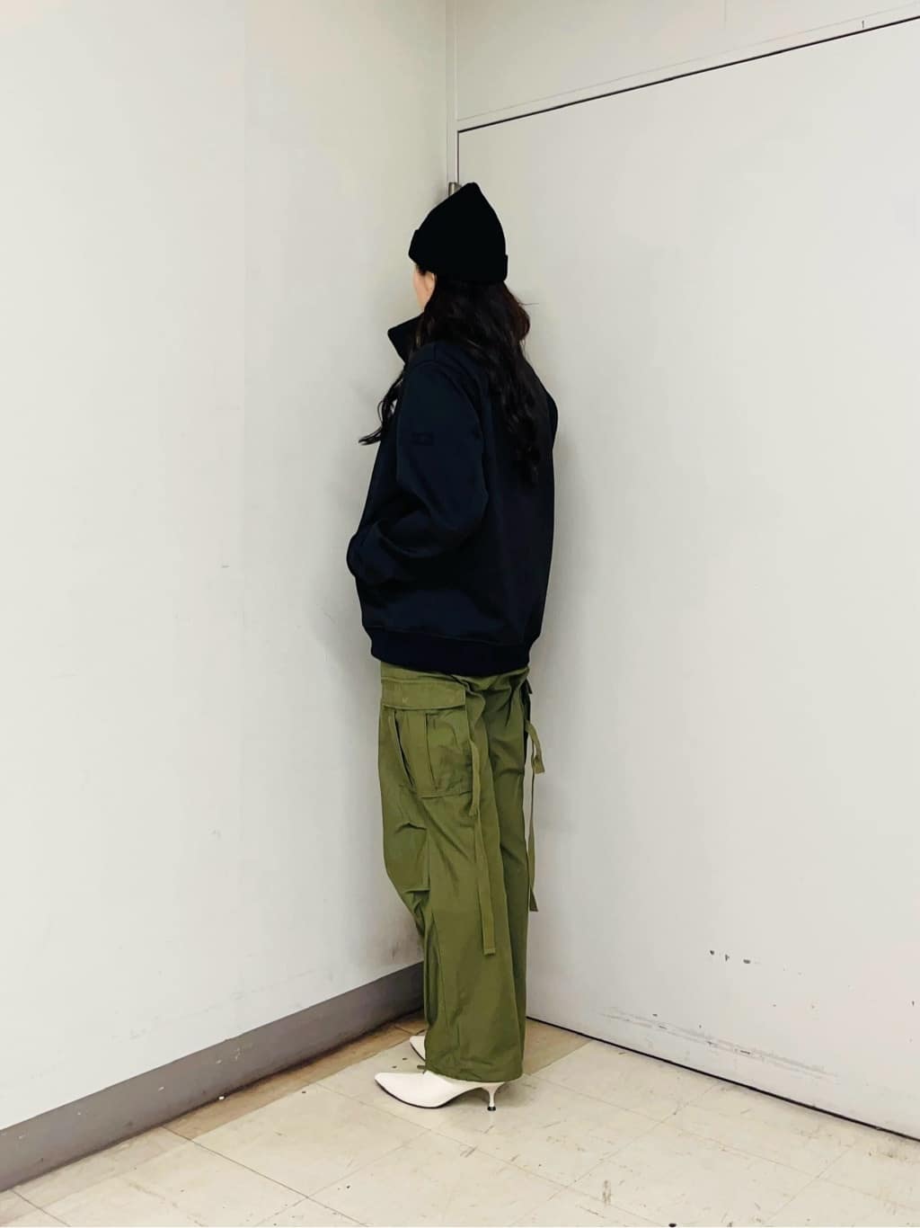 iwさんの「TAKEO KIKUCHI｜ラスタウォーカーニットCAP」を使ったコーディネート