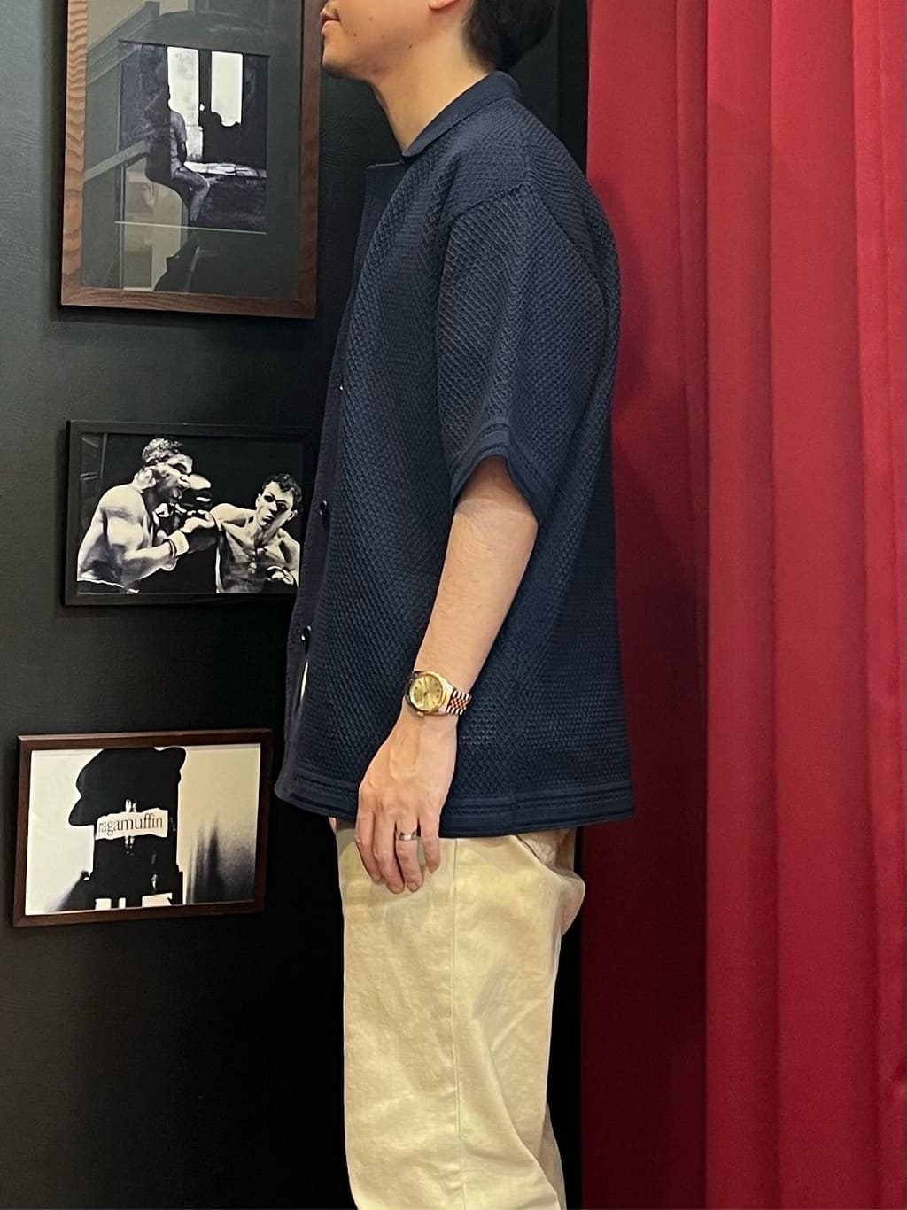 KUROさんの「TAKEO KIKUCHI｜【抗菌防臭／5サイズ展開】ハイゲージポンチ Tシャツ」を使ったコーディネート