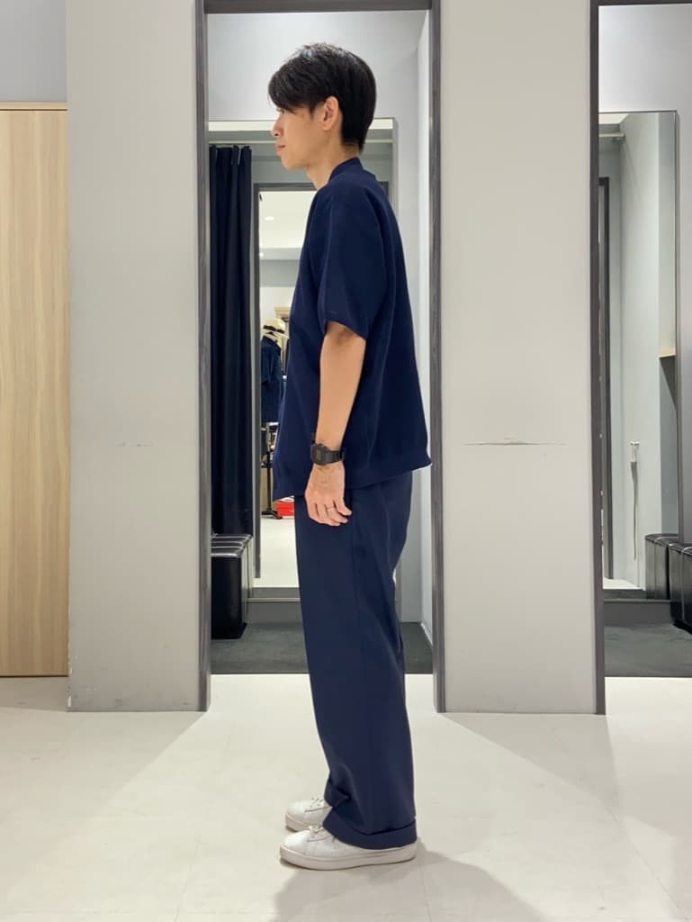わいずみさんの「TAKEO KIKUCHI｜【抗菌防臭／5サイズ展開】ハイゲージポンチ Tシャツ」を使ったコーディネート