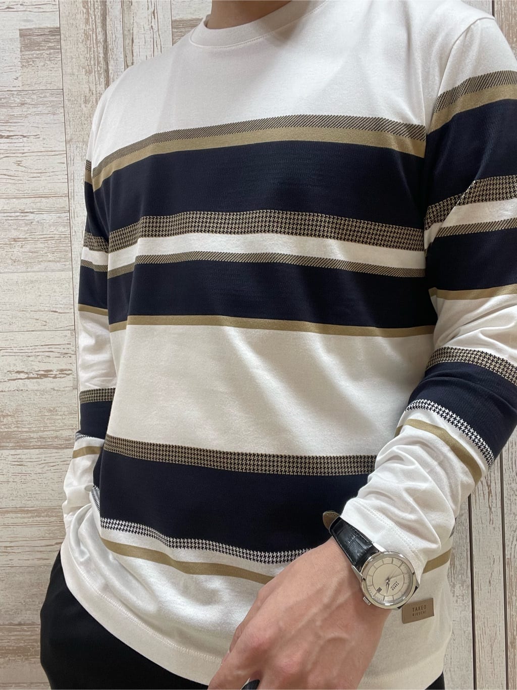 Suehiroさんの「TAKEO KIKUCHI｜」を使ったコーディネート