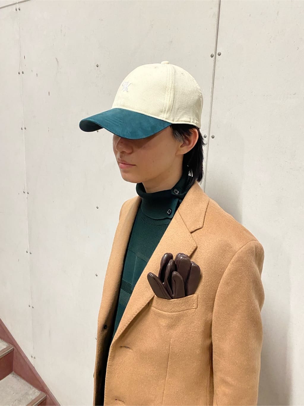 キムラさんの「TAKEO KIKUCHI｜ウールカシミヤブレンド チェスターコート」を使ったコーディネート