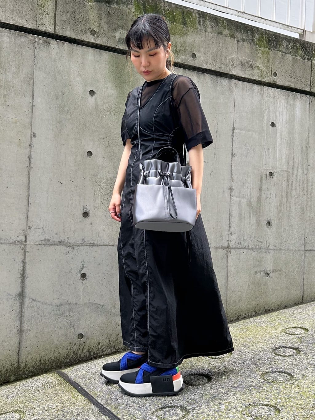 NICHIさんの「HIROKO HAYASHI｜LUINI SATINE（ルイーニ サティーネ）ショルダーバッグ」を使ったコーディネート