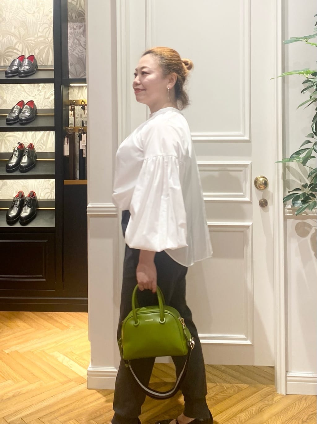 Ayano.Kさんの「DRESSTERIOR｜◆【ショルダー/2ＷＡＹ】ミニボストン」を使ったコーディネート