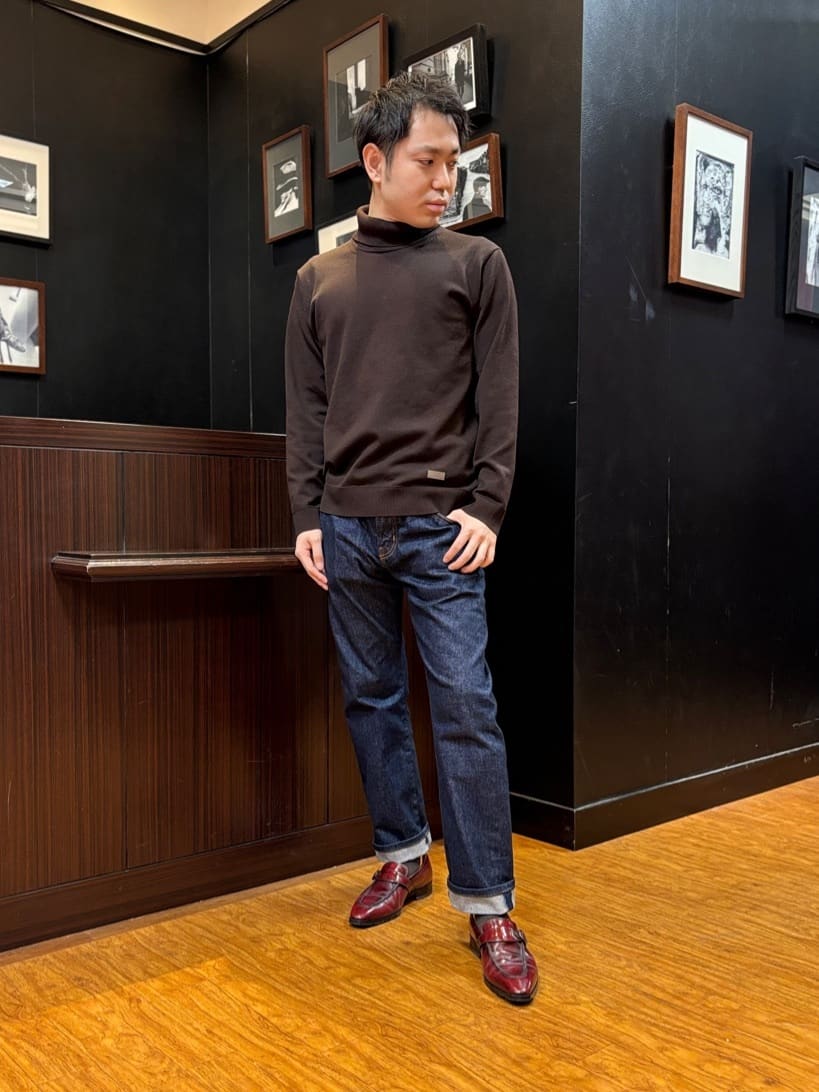 KEIさんの「TAKEO KIKUCHI｜【モンスターストレッチ】日本製 ワンウォッシュ デニムパンツ」を使ったコーディネート