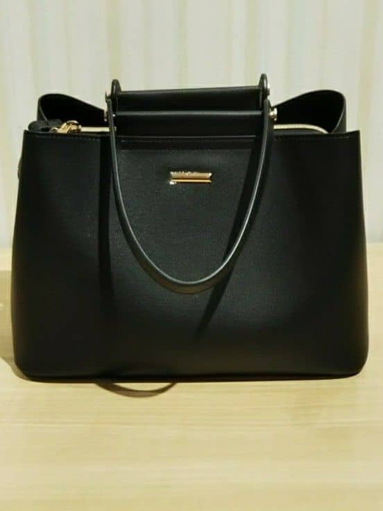 shimaさんの「SHOO･LA･RUE｜◆【通勤/セレモニー/2WAY】フロントバー金具3層トート」を使ったコーディネート