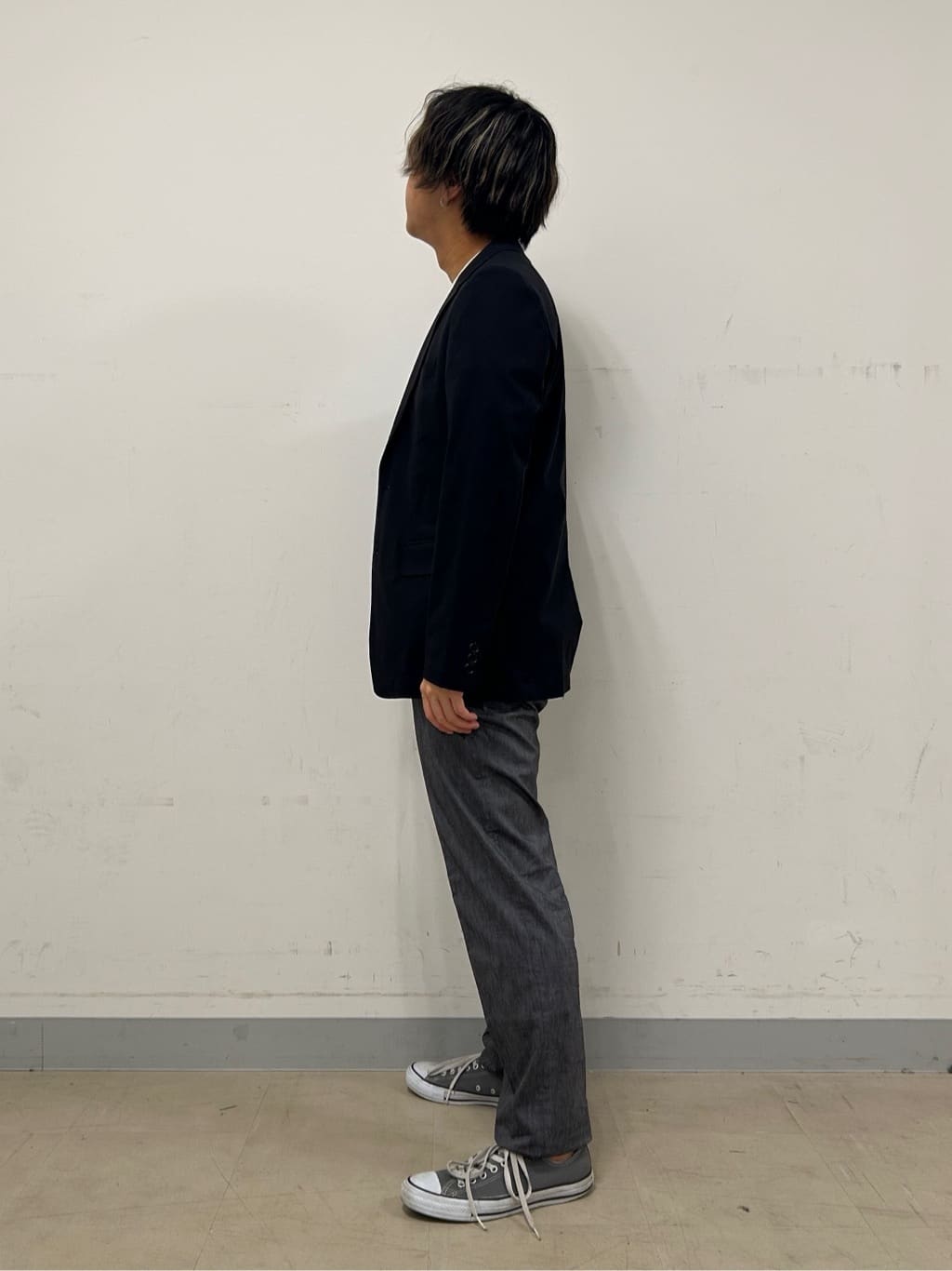Hiroさんの「TAKEO KIKUCHI｜【抗菌防臭／5サイズ展開】ハイゲージポンチ Tシャツ」を使ったコーディネート