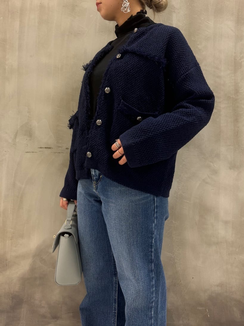 minaさんの「grove｜【Lee&times;grove別注】STRAIGHT DENIM PANTS」を使ったコーディネート