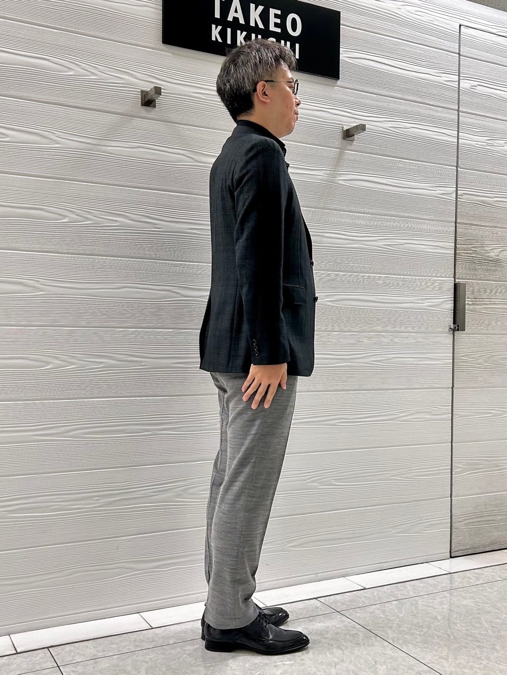 すーさんの「TAKEO KIKUCHI｜日本製 Uチップ ドレスシューズ」を使ったコーディネート