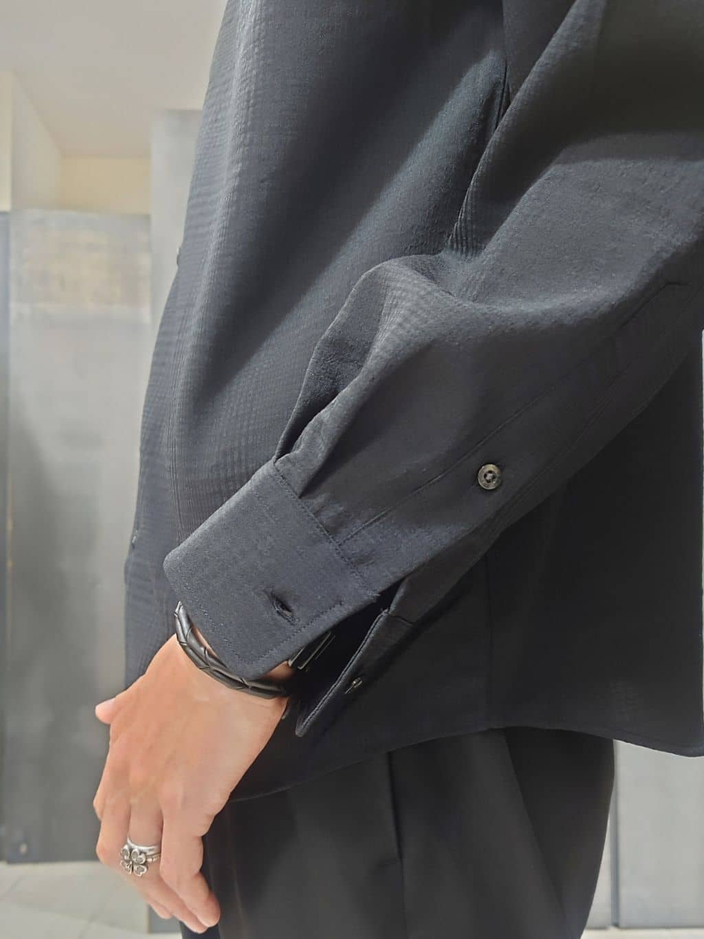 kawamuさんの「TAKEO KIKUCHI｜【DOWN FABRIC】ダウンファブリック スタンドカラーブルゾン」を使ったコーディネート