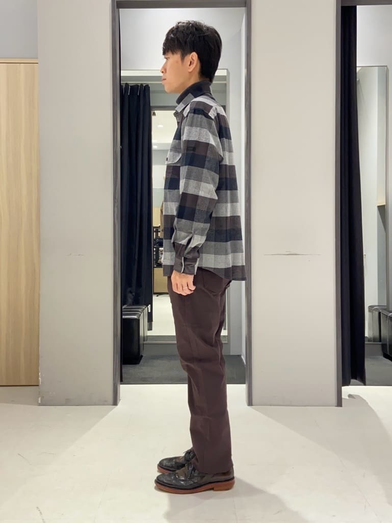 わいずみさんの「TAKEO KIKUCHI｜【DOWN FABRIC】ダウンファブリック スタンドカラーブルゾン」を使ったコーディネート
