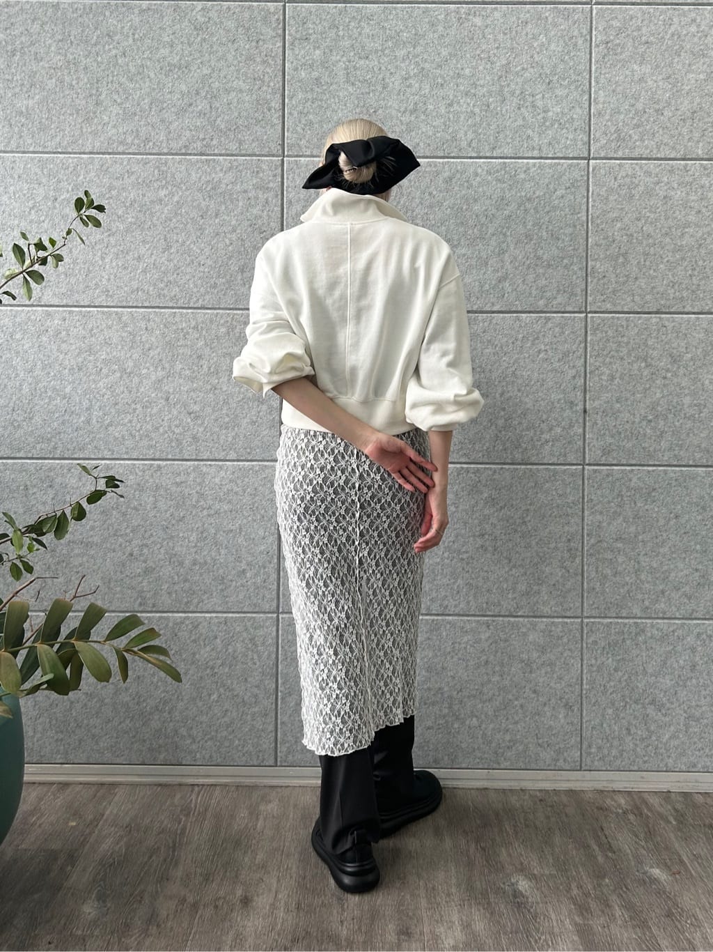 honoka Aさんの「CODE A｜puff zip sweat」を使ったコーディネート