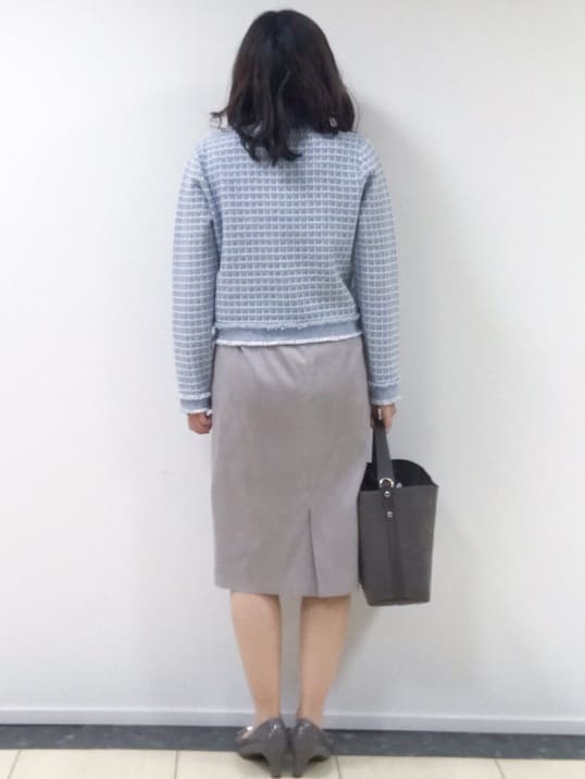 yukinaさんの「COUP DE CHANCE｜【2WAY】フェイクスエードコンビ ワンハンドルバッグ」を使ったコーディネート
