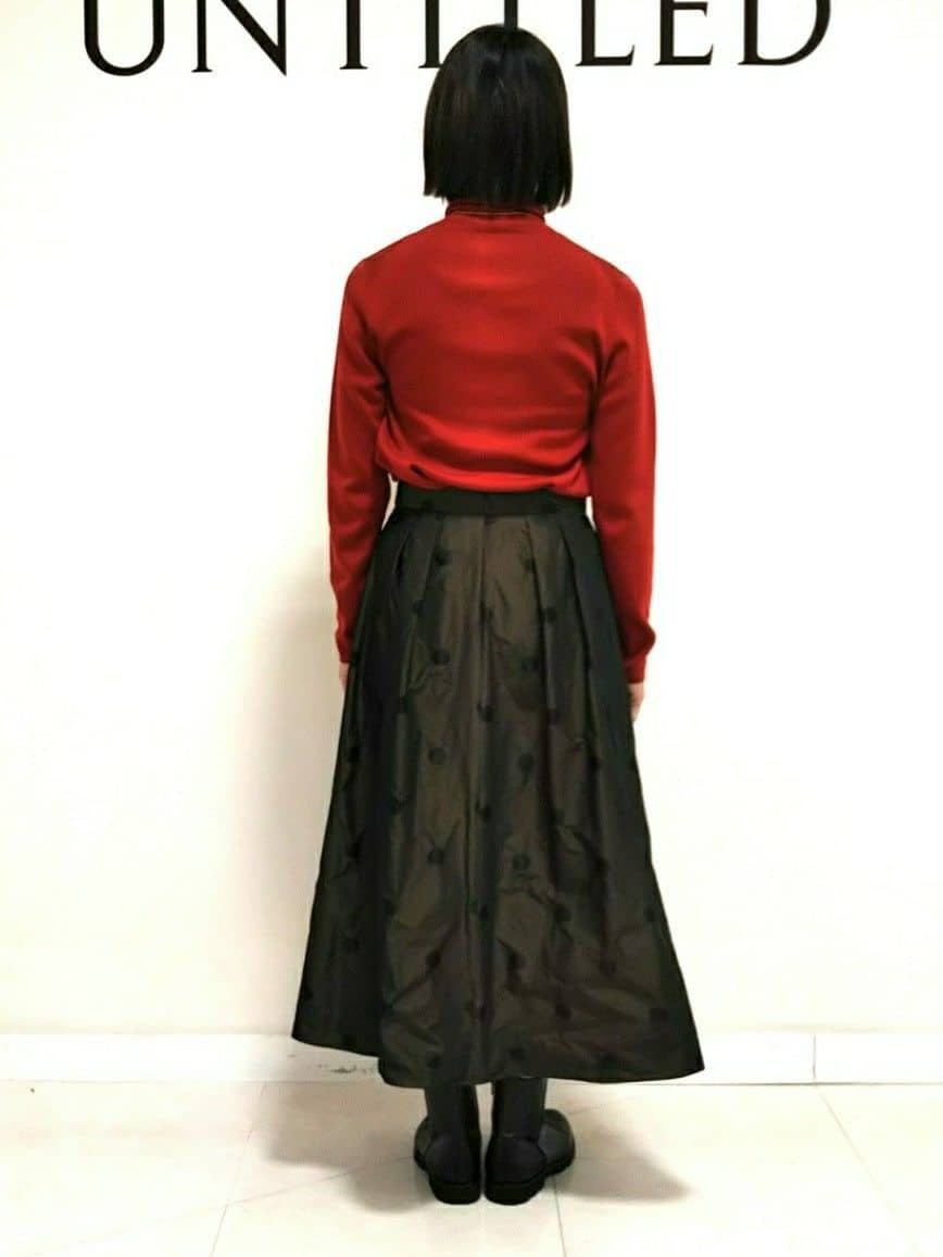 yukariさんの「UNTITLED｜【日本製／2WAY衿】スタンドカラー ロングコート」を使ったコーディネート