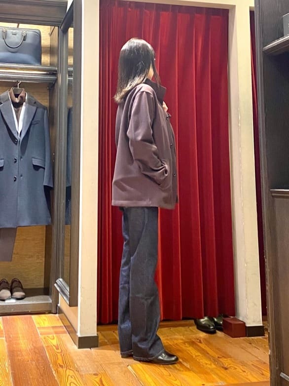 かわぴーさんの「TAKEO KIKUCHI｜【DOWN FABRIC】ダウンファブリック スタンドカラーブルゾン」を使ったコーディネート