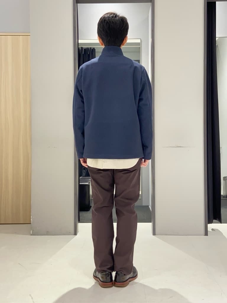 わいずみさんの「TAKEO KIKUCHI｜【DOWN FABRIC】ダウンファブリック スタンドカラーブルゾン」を使ったコーディネート