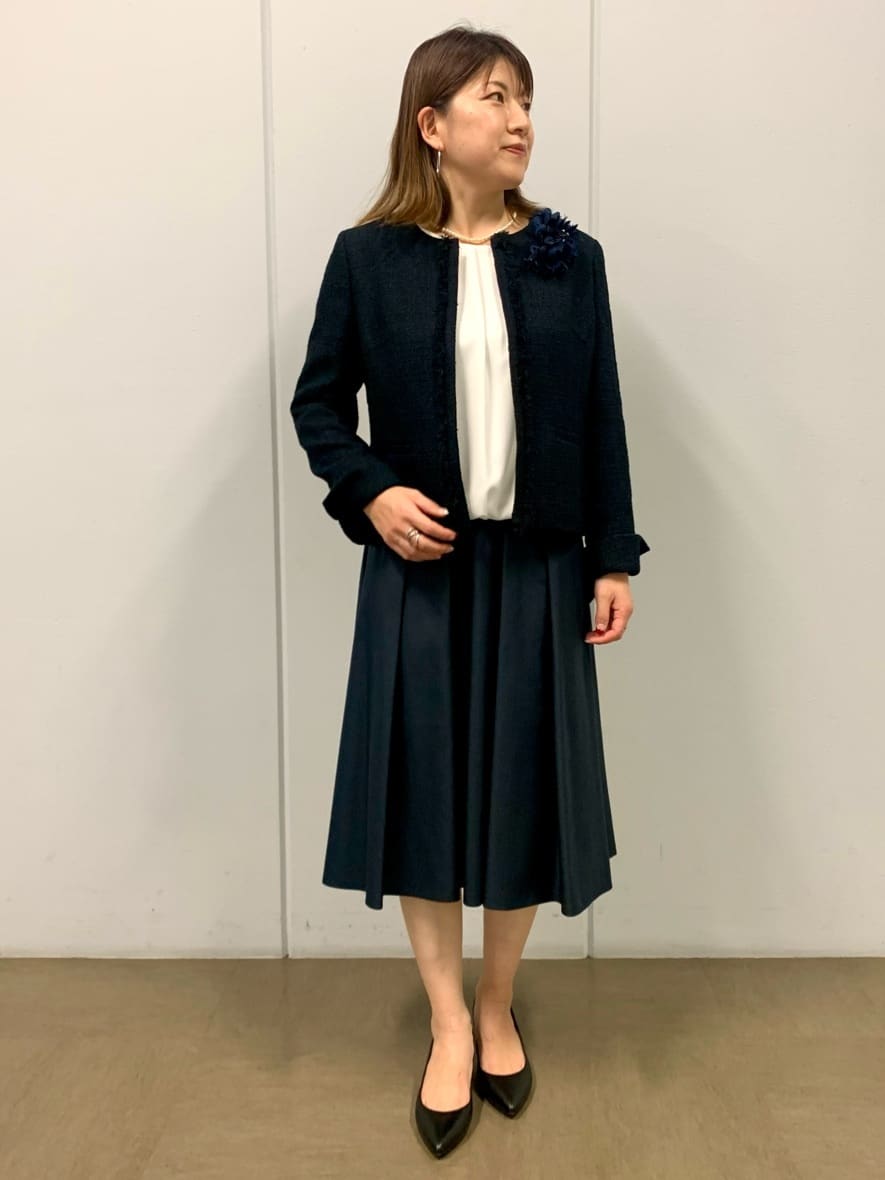 SaKiさんの「UNTITLED｜【追加/日本製】ブーケフラワーコサージュ」を使ったコーディネート
