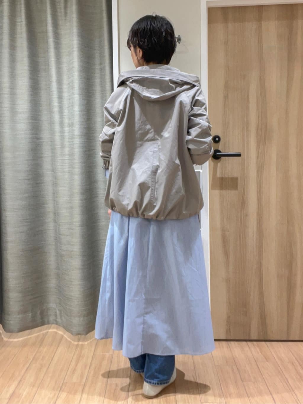 ヨッコさんの「grove｜【Lee&times;grove別注】STRAIGHT DENIM PANTS」を使ったコーディネート